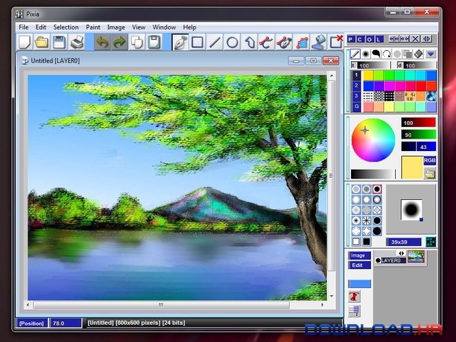 Hướng dẫn tải và cài đặt Pixia 6 Full Cho Máy Tính – Chỉnh Màu Cho Ảnh